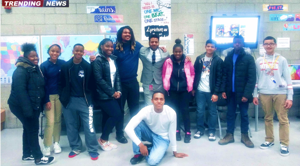 CEO of Rise Celestial studios Speaks at Boys & Girls Club