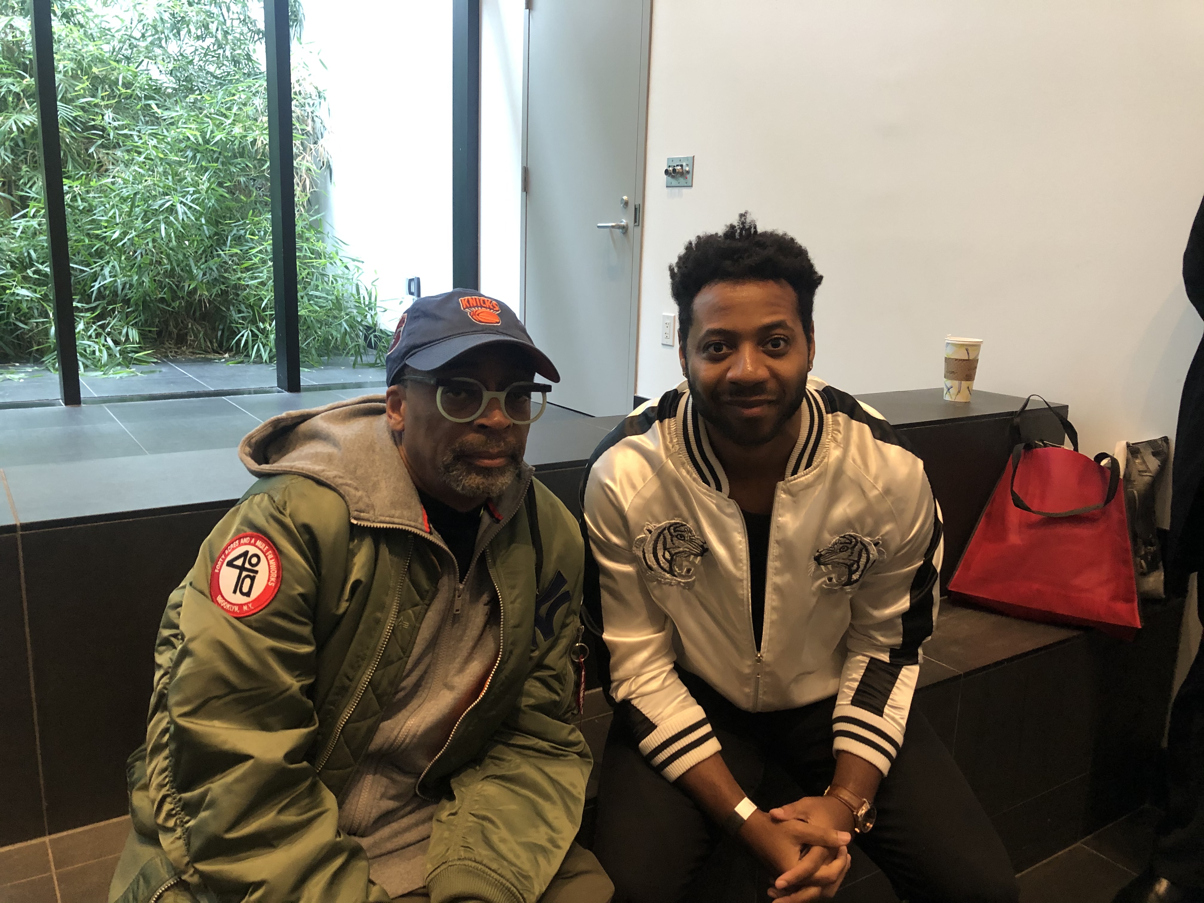 Spike Lee & Ralph Celestin Meet for the first time